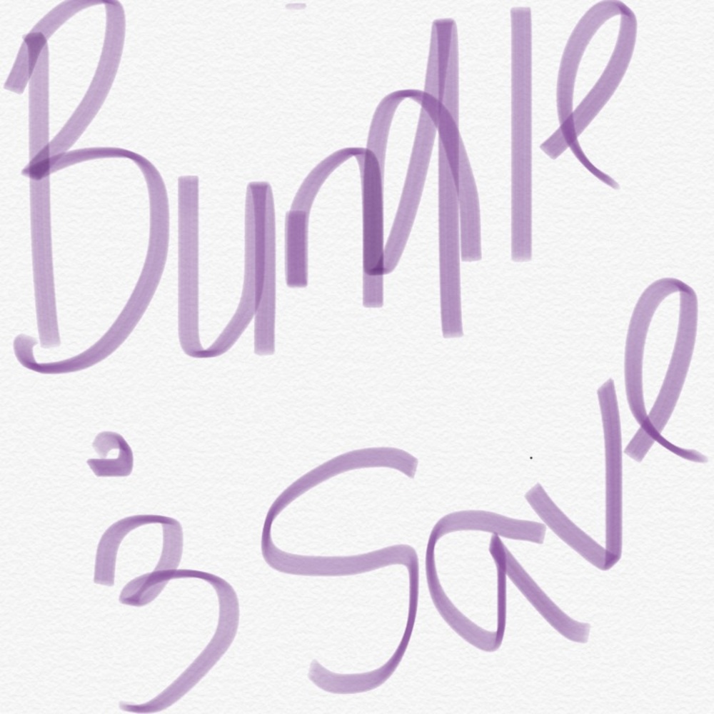 BUNDLE AND SAVE💜💜💜